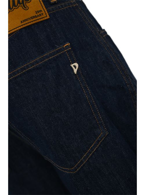 Jeans wide leg in denim fisso blu DONDUP | DP852 DFE338D MN6800